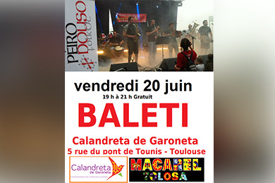 Baleti Calendreta et Macarel 20 Juin 2014